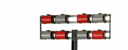 Dyspenser multi ZAC dodatkowy uchwyt na wstążki podwójny