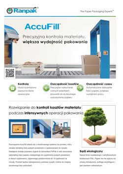 AccuFill Broszura - automatyczny system pakowania