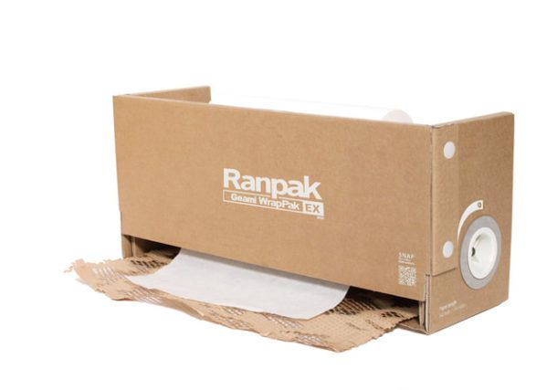 Urządzenie do pakowania ekologicznego Geami WrapPak EX Mini alternatywa folii bąbelkowej